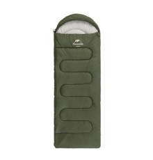 Спальний мішок Naturehike Y150L NH21MSD08, лівий, темно-зелений (6975641888758)