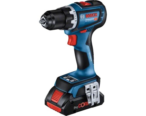 Шуруповерт Bosch GSR 18V-90 C 18V, 36-64Нм, 0-2100 об/хв, кейс, 1.1кг (без АКБ та ЗП) (0.601.9K6.002)