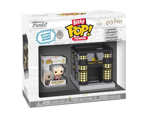 Фігурка Funko Pop набір Bitty Pop! Town серії Гаррі Поттер - Олівандер і крамниця чарівних паличок (83627)
