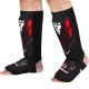 Захист гомілки і стопи RDX Neoprene Shin Instep IMMAF-1-Red L (SGN-IMF-1R-L)