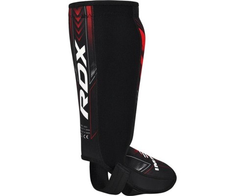 Захист гомілки і стопи RDX Neoprene Shin Instep IMMAF-1-Red L (SGN-IMF-1R-L)