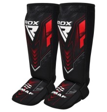 Захист гомілки і стопи RDX Neoprene Shin Instep IMMAF-1-Red L (SGN-IMF-1R-L)