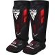 Захист гомілки і стопи RDX Neoprene Shin Instep IMMAF-1-Red L (SGN-IMF-1R-L)