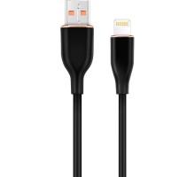 Дата кабель USB 2.0 AM to Lightning 1.5m 2.1A Cablexpert (CC-USB2S-AM8PM-1.5M-BK)