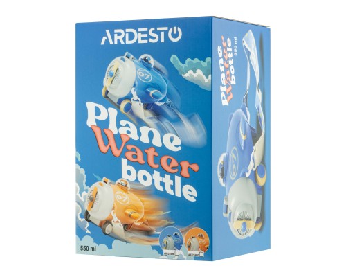 Пляшка для води Ardesto Plane 550мл помаранчевий (AR2255RO)