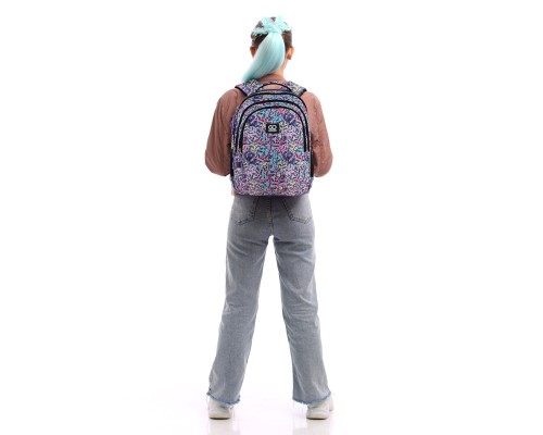 Рюкзак шкільний GoPack Teens 162M-1 (GO25-162M-1)
