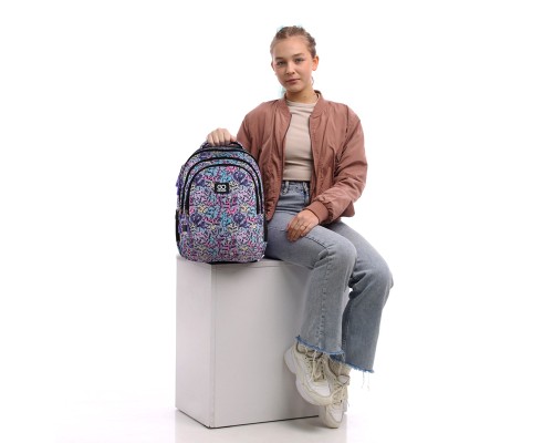 Рюкзак шкільний GoPack Teens 162M-1 (GO25-162M-1)