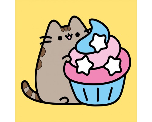 Картина по номерам Santi Пушин Кексик 25*25см полотно кольорове (955038)