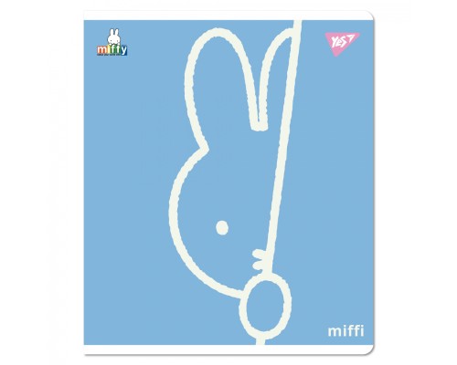 Зошит Yes Miffy 12 аркушів коса лінія (767501)
