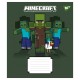Зошит Yes Minecraft Signs А5 18 аркушів клітинка (767559)