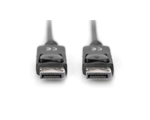 Кабель мультимедійний DisplayPort to DisplayPort 3.0m UHD 4K M/M Black Digitus (AK-340100-030-S)