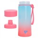 Поїльник-непроливайка Yes Fusion 400 мл, рожево-блакитна (708316)