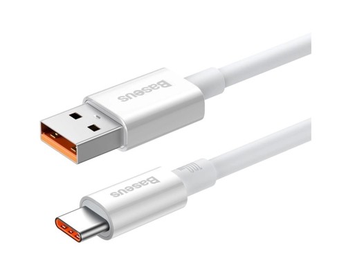 Дата кабель USB 2.0 AM to USB-C 1.0m Superior Fast Charging 100W moon white Baseus (P10320102214-01)