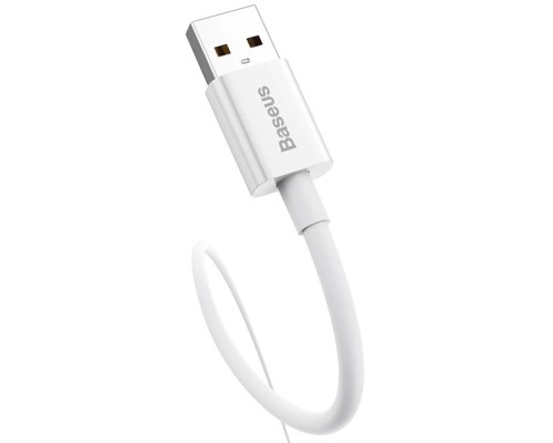 Дата кабель USB 2.0 AM to USB-C 1.0m Superior Fast Charging 100W moon white Baseus (P10320102214-01)