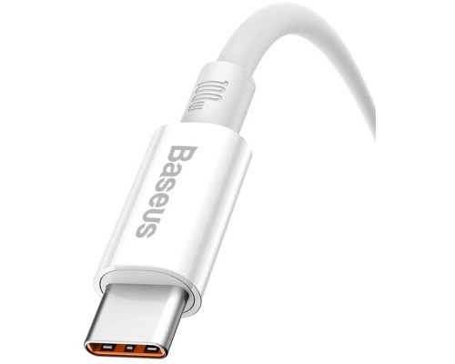 Дата кабель USB 2.0 AM to USB-C 1.0m Superior Fast Charging 100W moon white Baseus (P10320102214-01)