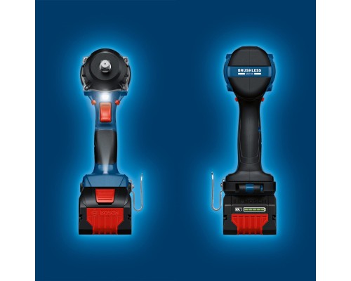Гайковерт Bosch GDS 18V-750C 18V, до 3000об/хв, 270/380/750Нм, квадрат 1/2