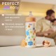 Пляшечка для годування Chicco Perfect Easy силіконова, від 4 міс. швидкий потік 330 мл (20245.20)