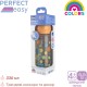 Пляшечка для годування Chicco Perfect Easy силіконова, від 4 міс. швидкий потік 330 мл (20245.20)