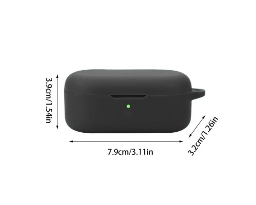 Чохол для навушників BeCover Silicon для OPPO Enco Buds 2 Pro Black (713223)