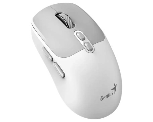 Мишка Genius NX-8080S Wireless/Bluetooth White/Grey (31030042401)
