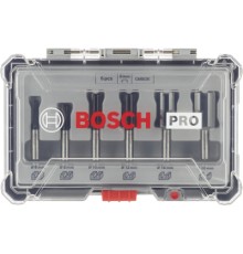 Набір фрез Bosch Professional пазових, 8мм, 6шт (2.607.017.466)
