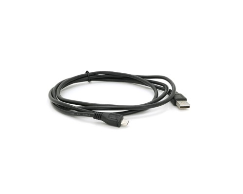 Дата кабель USB 2.0 AM to Micro 5P 1.5m black Voltronic (YT-AM/Mc-1.5Bl/00336)