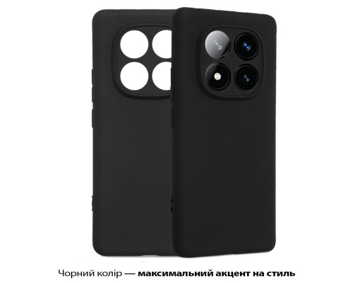 Чохол до мобільного телефона BeCover Poco X7 Black (713777)