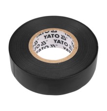 Ізоляційна стрічка Yato 15 ММ X 20 М X 0,13 ММ, чорна (YT-8159)