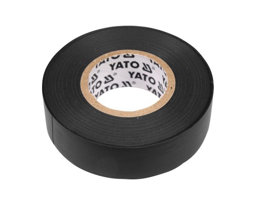 Ізоляційна стрічка Yato 15 ММ X 20 М X 0,13 ММ, чорна (YT-8159)