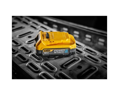 Акумулятор до електроінструменту DeWALT 18V XR Li-lon PowerStack 1.7Ah, 2 шт., вага 0.7 кг (DCBP034E2)
