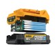 Акумулятор до електроінструменту DeWALT 18V XR Li-lon PowerStack 1.7Ah, 2 шт., вага 0.7 кг (DCBP034E2)