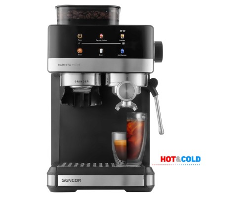 Ріжкова кавоварка еспресо Sencor SES5000SS