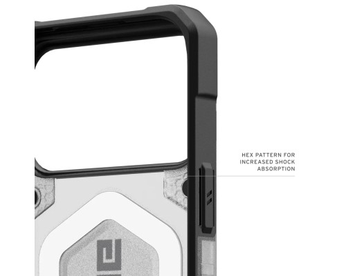 Чохол до мобільного телефона UAG Pathfinder Clear MagSafe iPhone 17 Pro Max Ice/Silver (114552114333)