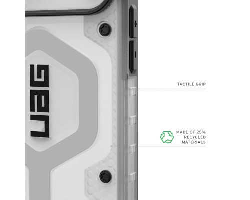 Чохол до мобільного телефона UAG Pathfinder Clear MagSafe iPhone 17 Pro Max Ice/Silver (114552114333)