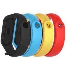 Ремінець до фітнес браслета Armorstandart комплект 4шт Xiaomi Mi Band 4/3 Superhero Edition (ARM77062)