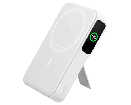 Батарея універсальна Anker MagGo 10000mAh, Qi2/15W, PD, 27W, USB-C, white (A1654G21)