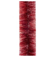 Мішура YES! Fun (червона з срібн.кінч.) діаметр 10 см, 3 м (901771)