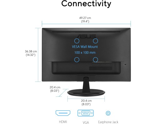 Монітор ASUS VP227HF