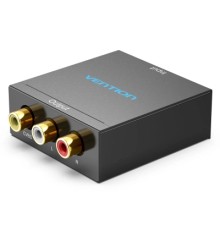 Конвертор HDMI to RCA Converter Black Metal Type VENTION (AEEB0)