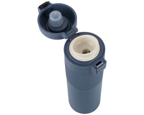 Термокружка Kite 1227 з термодатчиком 450 мл синій (K25-1227-2)