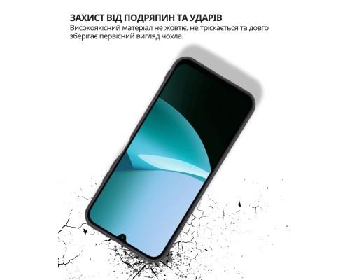Чохол до мобільного телефона BeCover Silicone Poco C85 4G Black (714675)