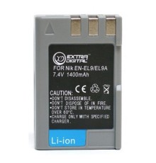 Акумулятор до фото/відео Extradigital Nikon EN-EL9 (BDN2535)
