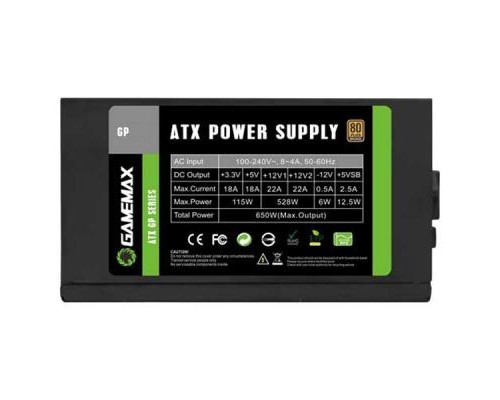 Блок живлення Gamemax 400W (GP-400A)