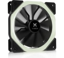 Кулер до корпусу Vinga LED fan-01 white