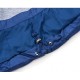 Куртка дитяча Snowimage подовжена з капюшоном і квіточками (SICY-G107-116G-blue)