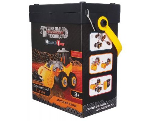 Конструктор Microlab Toys Будівельна техніка - дорожній каток (MT8909)