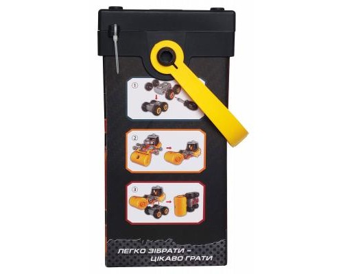 Конструктор Microlab Toys Будівельна техніка - дорожній каток (MT8909)