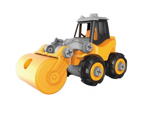 Конструктор Microlab Toys Будівельна техніка - дорожній каток (MT8909)