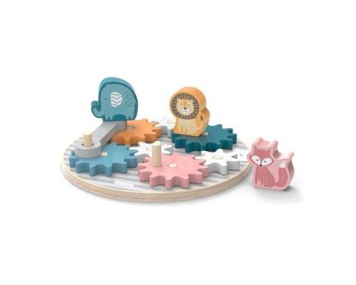 Розвиваюча іграшка Viga Toys PolarB Шестерні і тварини (44006)