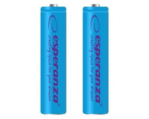 Акумулятор Esperanza AAA 1000mAh Ni-MH * 2 blue (EZA101B) 